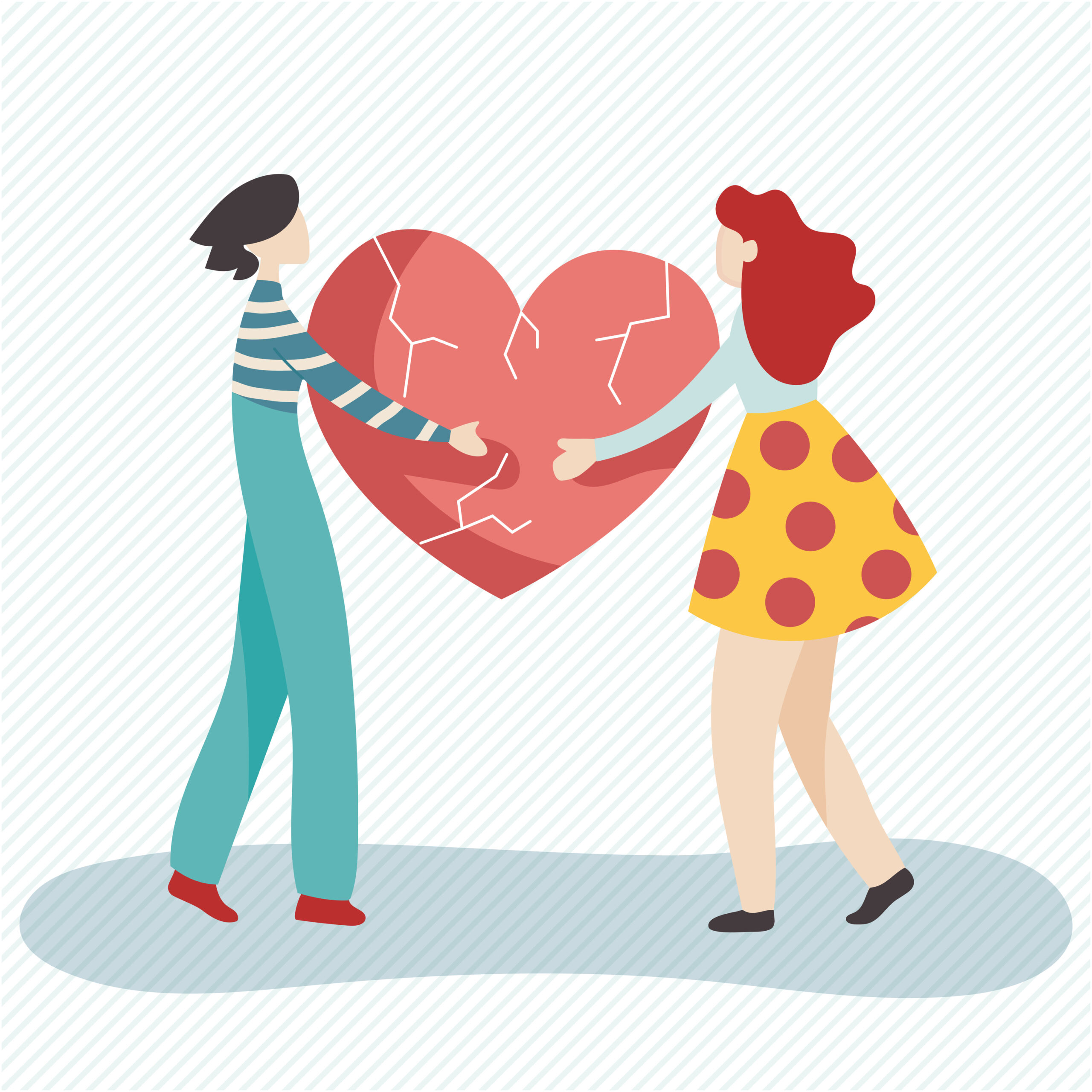 Man & woman holding a red heart, representing sharing feelings of love. Marriage counseling in American Fork, UT can be beneficial for you and your family. Learn more from our couples therapists today!